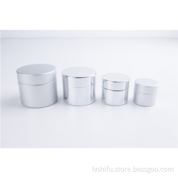 Columnar Plastic Skin Care Cream Bottle